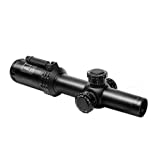 Bushnell Optics, FFP Illuminated BTR-1 BDC Riflescope with Target Turrets and Throw Down PCL, Matte Black, 1-4x/24mm