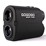 Gogogo Sport Vpro Laser Golf/Hunting Rangefinder, 6X Magnification Clear View 650/900 Yards Laser Range Finder, Accurate, Slope Function, Pin-Seeker & Flag-Lock & Vibration, Easy-to-Use Range Finder