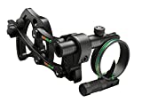 Truglo Pendulum Adjustable Bracket 1-Pin Sight .019" Black