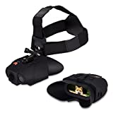 Nightfox Swift Night Vision Goggles | Digital Infrared | 1x Magnification | 75yd Range | Rechargeable Battery