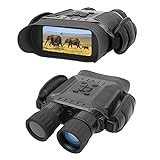 Bestguarder NV-900 4.5X40mm Digital Night Vision Binocular with Time Lapse Function Takes HD Image & 720p Video with 4” LCD Widescreen from 400m/1300ft in The Dark W/ 32G Memory Card