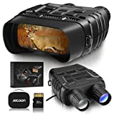 JStoon Night Vision Goggles Night Vision Binoculars - Digital Infrared with Military-Grade Night Vision for Viewing in 100% Darkness-HD 960p Image & Video from 300m/984ft for Hunting & Surveillance