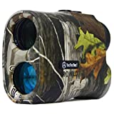 TecTecTec ProWild Hunting Rangefinder 6X Magnification, up to 540 Yards Laser Range Finder for Hunting with Range Scan, Speed Mode, CR2 Battery, and High-Precision Fast Measurements - Camo
