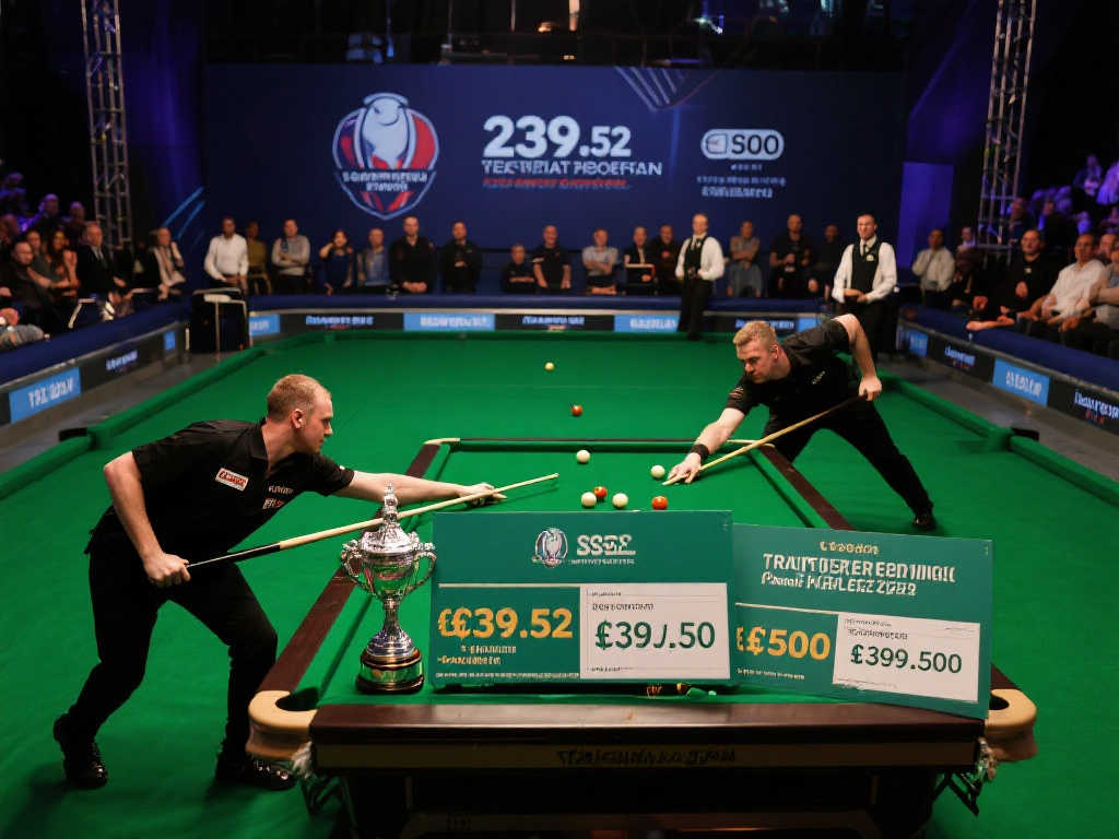 斯诺克世锦赛赛程揭晓,冠军独揽50万镑,总奖金高达239.5万镑 斯诺克世锦赛赛程揭晓,冠军独揽50万镑,总奖金高达239.5万镑