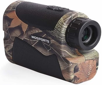 Wosports Hunting Range Finder, 650 Yards Archery Laser Rangefinder for Bow Hunting with Flagpole Lock - Ranging - Speed and Scan